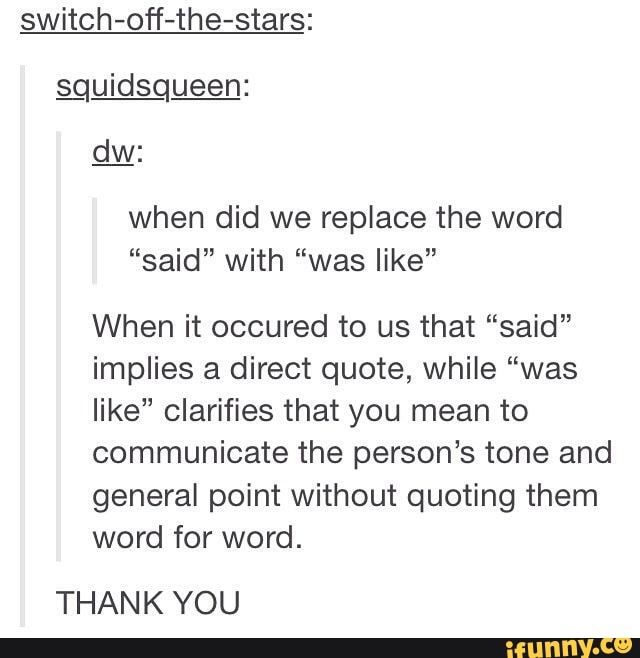 replacements for the word thing
